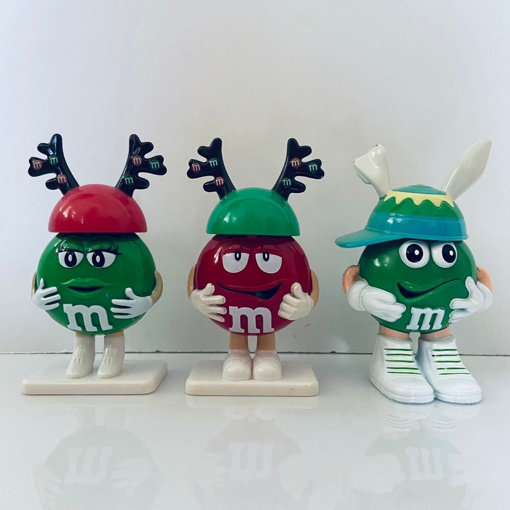 Vintage M&M candy holders (Christmas & Easter)